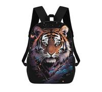 sinyumoney Mochilas De 17 Pulgadas Tiger Fantasy Art Print Mochila Escolar Infantil Impresa En 3D Para Niños De Primaria Y Secundaria