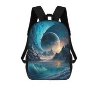 sinyumoney Mochilas De Día Para Niños Con Impresión 3D, Mochila Informal, Mochila De Gran Capacidad, Mochila De Viaje Para Portátil, Bolso Para Libros 17inch