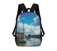 sinyumoney Mochilas De Día Para Niños Con Impresión 3D, Mochila Informal, Mochila De Gran Capacidad, Mochila De Viaje Para Portátil, Bolso Para Libros 17inch