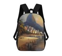 sinyumoney Mochilas De Día Para Niños Con Impresión 3D, Mochila Informal, Mochila De Gran Capacidad, Mochila De Viaje Para Portátil, Bolso Para Libros 17inch