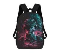 sinyumoney Mochilas De Día Para Niños Con Impresión 3D, Mochila Informal, Mochila De Gran Capacidad, Mochila De Viaje Para Portátil, Bolso Para Libros 17inch