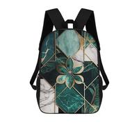 sinyumoney Mochilas De Viaje Lindas Impresas En 3D Abstract Succulent Art Mochila Escolar Para Niños, Mochila Informal Para Exteriores, Mochilas De Moda Informales Para Niños Para Niñas 17inch