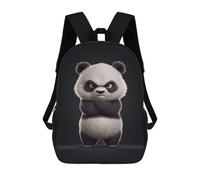 sinyumoney Mochilas De Viaje Lindas Impresas En 3D Angry Panda Mochila Escolar Para Niños, Mochila Informal Para Exteriores, Mochilas De Moda Informales Para Niños Para Niñas 17inch