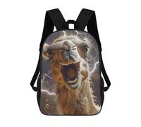sinyumoney Mochilas De Viaje Lindas Impresas En 3D Camel Lightning Mochila Escolar Para Niños, Mochila Informal Para Exteriores, Mochilas De Moda Informales Para Niños Para Niñas 17inch