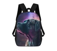 sinyumoney Mochilas De Viaje Lindas Impresas En 3D Cane Corso Universum Mochila Escolar Para Niños, Mochila Informal Para Exteriores, Mochilas De Moda Informales Para Niños Para Niñas 17inch
