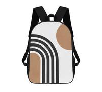 sinyumoney Mochilas De Viaje Lindas Impresas En 3D Collage Art 1 Mochila Escolar Para Niños, Mochila Informal Para Exteriores, Mochilas De Moda Informales Para Niños Para Niñas 17inch