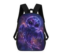 sinyumoney Mochilas De Viaje Lindas Impresas En 3D Cosmic Crystal Ghost Mochila Escolar Para Niños, Mochila Informal Para Exteriores, Mochilas De Moda Informales Para Niños Para Niñas 17inch