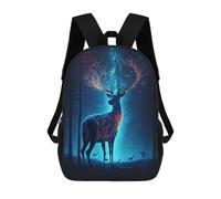 sinyumoney Mochilas De Viaje Lindas Impresas En 3D Enchanted Forest Deer -18 Mochila Escolar Para Niños, Mochila Informal Para Exteriores, Mochilas De Moda Informales Para Niños Para Niñas 17inch
