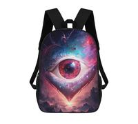 sinyumoney Mochilas De Viaje Lindas Impresas En 3D Eye of The Universe -1 Mochila Escolar Para Niños, Mochila Informal Para Exteriores, Mochilas De Moda Informales Para Niños Para Niñas 17inch