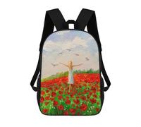 sinyumoney Mochilas De Viaje Lindas Impresas En 3D Flight of The Soul Mochila Escolar Para Niños, Mochila Informal Para Exteriores, Mochilas De Moda Informales Para Niños Para Niñas 17inch