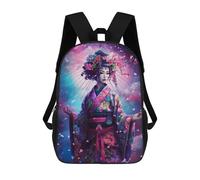 sinyumoney Mochilas De Viaje Lindas Impresas En 3D Kyotos Geisha Districts Mochila Escolar Para Niños, Mochila Informal Para Exteriores, Mochilas De Moda Informales Para Niños Para Niñas 17inch