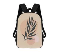 sinyumoney Mochilas De Viaje Lindas Impresas En 3D Minimalist Floral A52 Mochila Escolar Para Niños, Mochila Informal Para Exteriores, Mochilas De Moda Informales Para Niños Para Niñas 17inch
