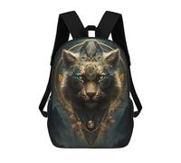 sinyumoney Mochilas De Viaje Lindas Impresas En 3D Tiger Whimsical Mochila Escolar Para Niños, Mochila Informal Para Exteriores, Mochilas De Moda Informales Para Niños Para Niñas 17inch