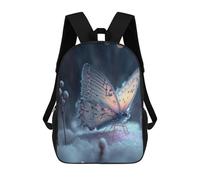 sinyumoney Mochilas De Viaje Lindas Impresas En 3D Winter Butterfly Fantasy-1 Mochila Escolar Para Niños, Mochila Informal Para Exteriores, Mochilas De Moda Informales Para Niños Para Niñas 17inch