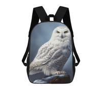 sinyumoney Mochilas Escolares Impresas En 3D Arctic Snowy Owl Mochilas De Moda Para Niños De Gran Capacidad Mochilas Escolares Para Niños Mochilas De Viaje 17inch