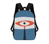 sinyumoney Mochilas Escolares Impresas En 3D Blue And Red IX Mochilas De Moda Para Niños De Gran Capacidad Mochilas Escolares Para Niños Mochilas De Viaje 17inch