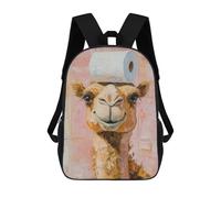 sinyumoney Mochilas Escolares Impresas En 3D Camel with Toilet Paper Mochilas De Moda Para Niños De Gran Capacidad Mochilas Escolares Para Niños Mochilas De Viaje 17inch
