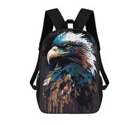 sinyumoney Mochilas Escolares Impresas En 3D Eagle Art Style 5 Mochilas De Moda Para Niños De Gran Capacidad Mochilas Escolares Para Niños Mochilas De Viaje 17inch