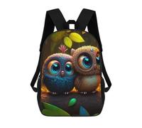 sinyumoney Mochilas Escolares Impresas En 3D Enchanted Forest Owls -2 Mochilas De Moda Para Niños De Gran Capacidad Mochilas Escolares Para Niños Mochilas De Viaje 17inch