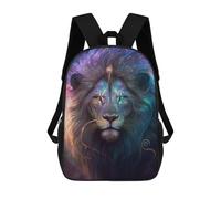 sinyumoney Mochilas Escolares Impresas En 3D Enchanted Lion Portrait -5 Mochilas De Moda Para Niños De Gran Capacidad Mochilas Escolares Para Niños Mochilas De Viaje 17inch