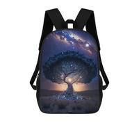 sinyumoney Mochilas Escolares Impresas En 3D Galactic Tree of Life -6 Mochilas De Moda Para Niños De Gran Capacidad Mochilas Escolares Para Niños Mochilas De Viaje 17inch