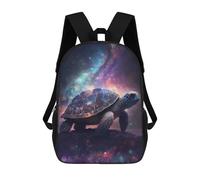 sinyumoney Mochilas Escolares Impresas En 3D Galactic Turtle Journey Mochilas De Moda Para Niños De Gran Capacidad Mochilas Escolares Para Niños Mochilas De Viaje 17inch