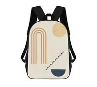 sinyumoney Mochilas Escolares Impresas En 3D Geometric Shapes 11 Mochilas De Moda Para Niños De Gran Capacidad Mochilas Escolares Para Niños Mochilas De Viaje 17inch