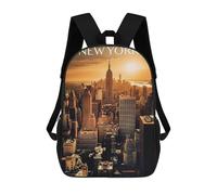 sinyumoney Mochilas Escolares Impresas En 3D Majestic New York City Mochilas De Moda Para Niños De Gran Capacidad Mochilas Escolares Para Niños Mochilas De Viaje 17inch
