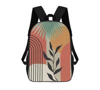sinyumoney Mochilas Escolares Impresas En 3D Minimalist Floral 07 Mochilas De Moda Para Niños De Gran Capacidad Mochilas Escolares Para Niños Mochilas De Viaje 17inch