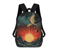 sinyumoney Mochilas Escolares Impresas En 3D Solar System Fantasy Poste Mochilas De Moda Para Niños De Gran Capacidad Mochilas Escolares Para Niños Mochilas De Viaje 17inch