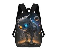 sinyumoney Mochilas Escolares Impresas En 3D Steampunk Cat in Space-4 Mochilas De Moda Para Niños De Gran Capacidad Mochilas Escolares Para Niños Mochilas De Viaje 17inch