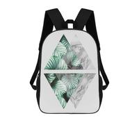 sinyumoney Mochilas Escolares Impresas En 3D Tropical Geometry A1 Mochilas De Moda Para Niños De Gran Capacidad Mochilas Escolares Para Niños Mochilas De Viaje 17inch