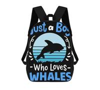 sinyumoney Mochilas Escolares Impresas En 3D Whales Whale Lover Retro Mochilas De Moda Para Niños De Gran Capacidad Mochilas Escolares Para Niños Mochilas De Viaje 17inch