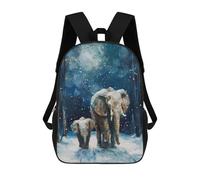 sinyumoney Mochilas Escolares Impresas En 3D Winters Gentle Giants Mochilas De Moda Para Niños De Gran Capacidad Mochilas Escolares Para Niños Mochilas De Viaje 17inch