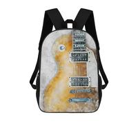 sinyumoney Mochilas Escolares Infantiles Impresas En 3D 17inch Electric Guitar 10 Mochila De Viaje Ligera Mochila Para Libros Niños Niños Niñas Mochila Escolar