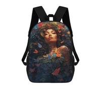sinyumoney Mochilas Escolares Infantiles Impresas En 3D 17inch Enchanted Forest Fantasy Mochila De Viaje Ligera Mochila Para Libros Niños Niños Niñas Mochila Escolar
