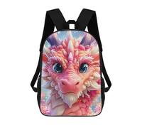 sinyumoney Mochilas Escolares Infantiles Impresas En 3D 17inch Fantasy Dragon Artwork -10 Mochila De Viaje Ligera Mochila Para Libros Niños Niños Niñas Mochila Escolar