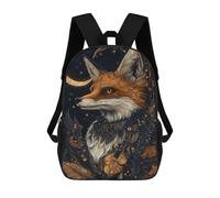 sinyumoney Mochilas Escolares Infantiles Impresas En 3D 17inch Magical Fox Art Print -1 Mochila De Viaje Ligera Mochila Para Libros Niños Niños Niñas Mochila Escolar