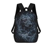 sinyumoney Mochilas Escolares Infantiles Impresas En 3D Dog in Space Dachshund Nebula Mochila De Viaje Ligera Mochila Para Libros Niños Niñas Mochila Escolar 17inch