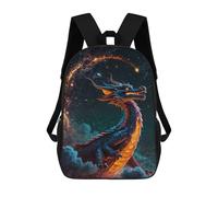 sinyumoney Mochilas Escolares Infantiles Impresas En 3D Galactic Guardian Dragon Mochila De Viaje Ligera Mochila Para Libros Niños Niñas Mochila Escolar 17inch
