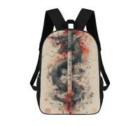 sinyumoney Mochilas Escolares Infantiles Impresas En 3D Katana Of The Black Dragon Mochila De Viaje Ligera Mochila Para Libros Niños Niñas Mochila Escolar 17inch