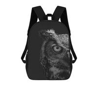 sinyumoney Mochilas Escolares Infantiles Impresas En 3D Owl Animals Mochila De Viaje Ligera Mochila Para Libros Niños Niñas Mochila Escolar 17inch