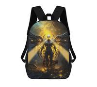 sinyumoney Mochilas Escolares Infantiles Impresas En 3D The Fall of The Archangel Mochila De Viaje Ligera Mochila Para Libros Niños Niñas Mochila Escolar 17inch