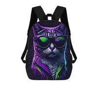 sinyumoney Mochilas Escolares Para Niños Impresas En 3D Cute Whimsical Cat Mochila De Moda Mochila Informal De Viaje Para Niños Mochila De Gran Capacidad Para Niños Y Niñas 17inch