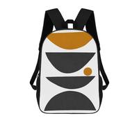 sinyumoney Mochilas Escolares Para Niños Impresas En 3D Expressionist Figures 1 Mochila De Moda Mochila Informal De Viaje Para Niños Mochila De Gran Capacidad Para Niños Y Niñas 17inch