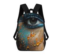 sinyumoney Mochilas Escolares Para Niños Impresas En 3D Girl in Honey Mochila De Moda Mochila Informal De Viaje Para Niños Mochila De Gran Capacidad Para Niños Y Niñas 17inch