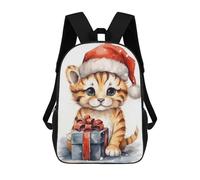 sinyumoney Mochilas Escolares Para Niños Impresas En 3D Jolly Puppy Tiger Mochila De Moda Mochila Informal De Viaje Para Niños Mochila De Gran Capacidad Para Niños Y Niñas 17inch