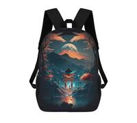 sinyumoney Mochilas Escolares Para Niños Impresas En 3D Misteri Night Mochila De Moda Mochila Informal De Viaje Para Niños Mochila De Gran Capacidad Para Niños Y Niñas 17inch