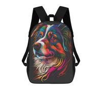 sinyumoney Mochilas Escolares Para Niños Impresas En 3D My Australian Shepherd Mochila De Moda Mochila Informal De Viaje Para Niños Mochila De Gran Capacidad Para Niños Y Niñas 17inch