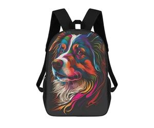 sinyumoney Mochilas Escolares Para Niños Impresas En 3D My Australian Shepherd Mochila De Moda Mochila Informal De Viaje Para Niños Mochila De Gran Capacidad Para Niños Y Niñas 17inch